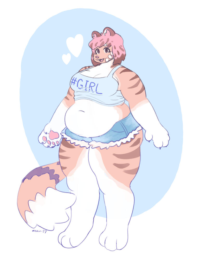 redesigned my tiger #girl